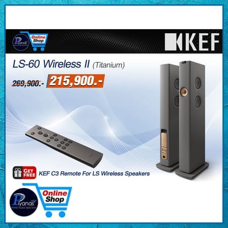ลำโพง KEF : LS-60 WIRELESS สีไทเทเนียม_7